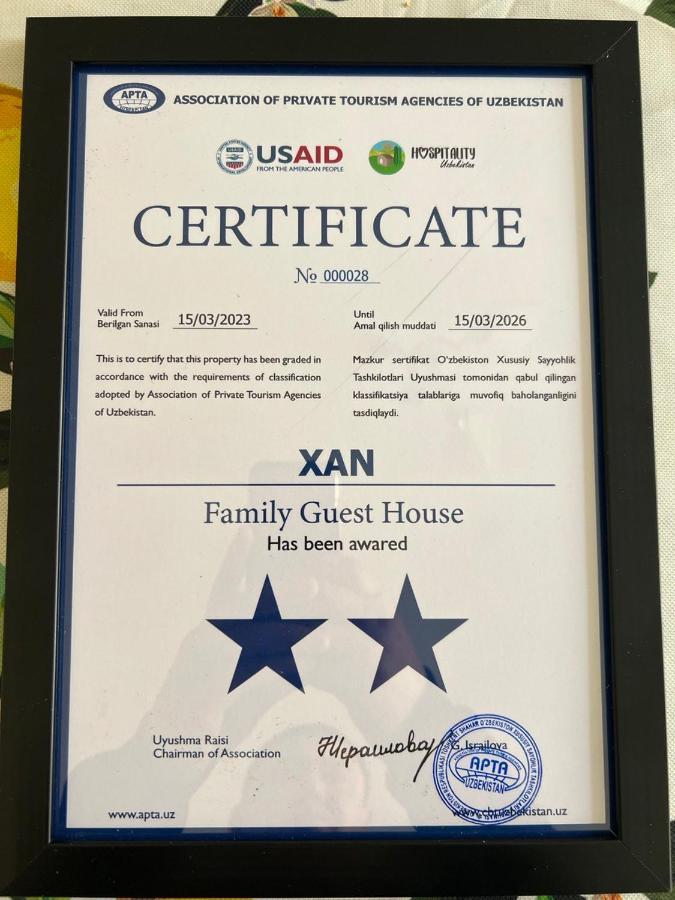 Guest House Han 사마르칸트 외부 사진